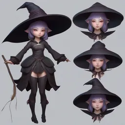 full body portrait of a headless witch. detailed face, concept art, intricate, highly detailed 8 k, smooth, sharp focus, beautiful and aesthetic shape of face and body, artgerm, artstation, art by zexi guo and nira and junpei suzuki and gharliera and rinotuna