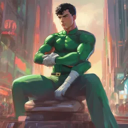 gigachad luigi in one punch man by ilya kuvshinov, ernest khalimov body by krista sudmalis, fantasy character portrait, planet background by laurie greasley, ultra realistic, concept art, intricate details, elegent, digital painting, smooth, sharp focus, illustration, art by artgerm and greg rutkowski and alphonse mucha, artstation