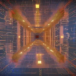 A quantum computer simulating quantum simulations