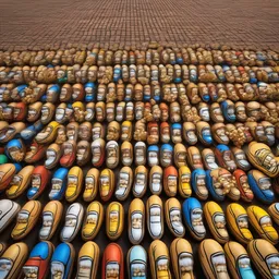 peanuts in the city, photorealistic, highly detailed, sharp focus, vivid, symmetrical, random, convoluted, mind - blowing, creative, fully functional, physics defying, amazing, cool, atmospheric