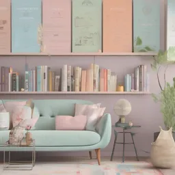 Classic Literature with a modern style, creating a sophisticated mood in a adventurous theme, featuring pastel color.