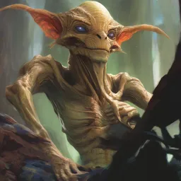 bright, colorful, realistic, detailed from Elder Scrolls: shivering isles concept art starwars alien portriat backlighting, kodachrome, high contrast, highly detailed, sharp focus, digital painting, concept art, illustration, trending on artstation, comic book by Alex Ross and Adam Adamowicz cover art