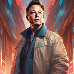 elon musk as marty mcfly, realistic portrait, symmetrical, highly detailed, digital painting, artstation, concept art, smooth, sharp focus, illustration, cinematic lighting, art by artgerm and greg rutkowski and alphonse mucha