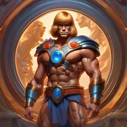 ultra realistic illustration, he - man, sci - fi, fantasy, intricate, elegant, highly detailed, digital painting, artstation, concept art, smooth, sharp focus, illustration, art by artgerm and greg rutkowski and alphonse mucha